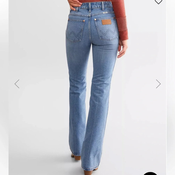 Wrangler Women’s Westward 626 High Rise Cotton Boot Cut Jeans Size 33 - Picture 10 of 16